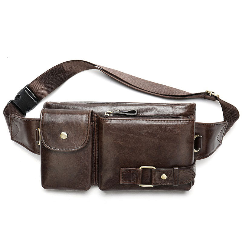 Men's Leather Fanny Pack Waist Bag – Luke Case