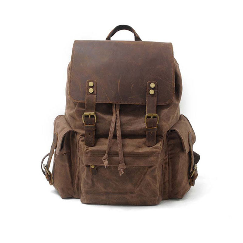 Tailor Made Leather Waxed Canvas Backpack 45L -  Canada