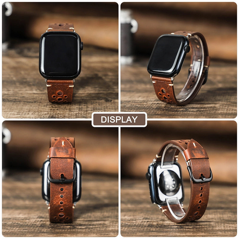 Ventura Leather Apple Watch Strap