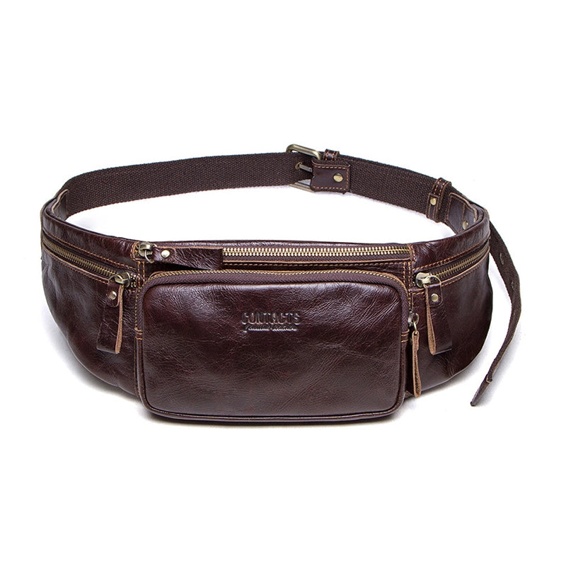 Men's Leather Fanny Pack