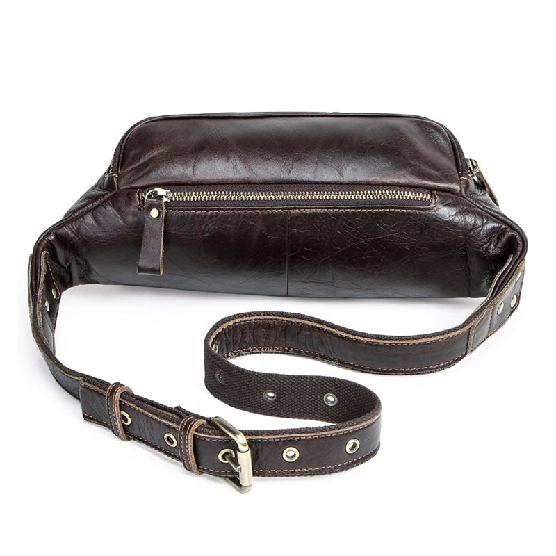 Men's Leather Fanny Pack