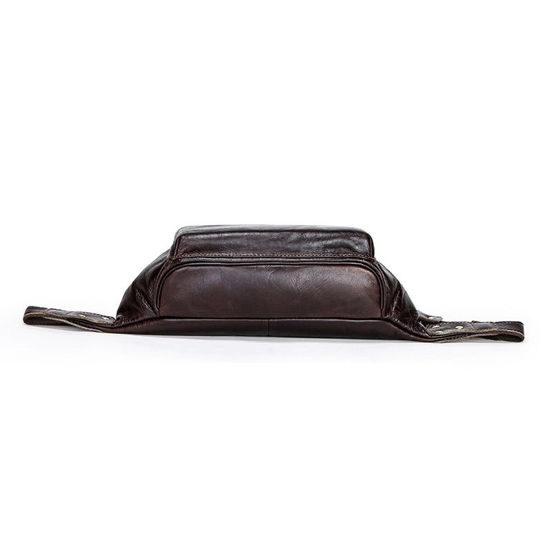 Men's Leather Fanny Pack