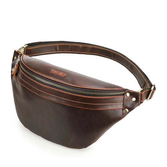 Men's Leather Fanny Pack