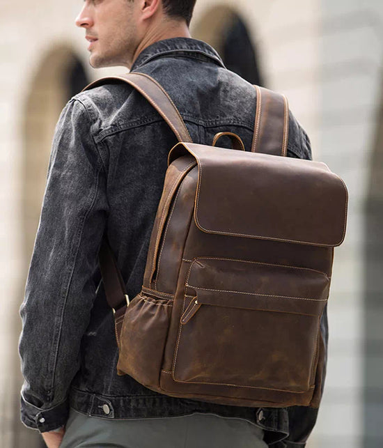 Men's Leather Sling Bag – Luke Case
