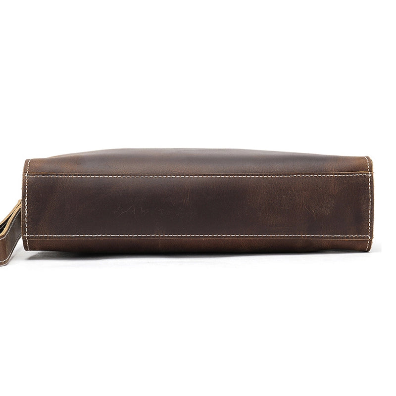 Retro Elite Leather Clutch