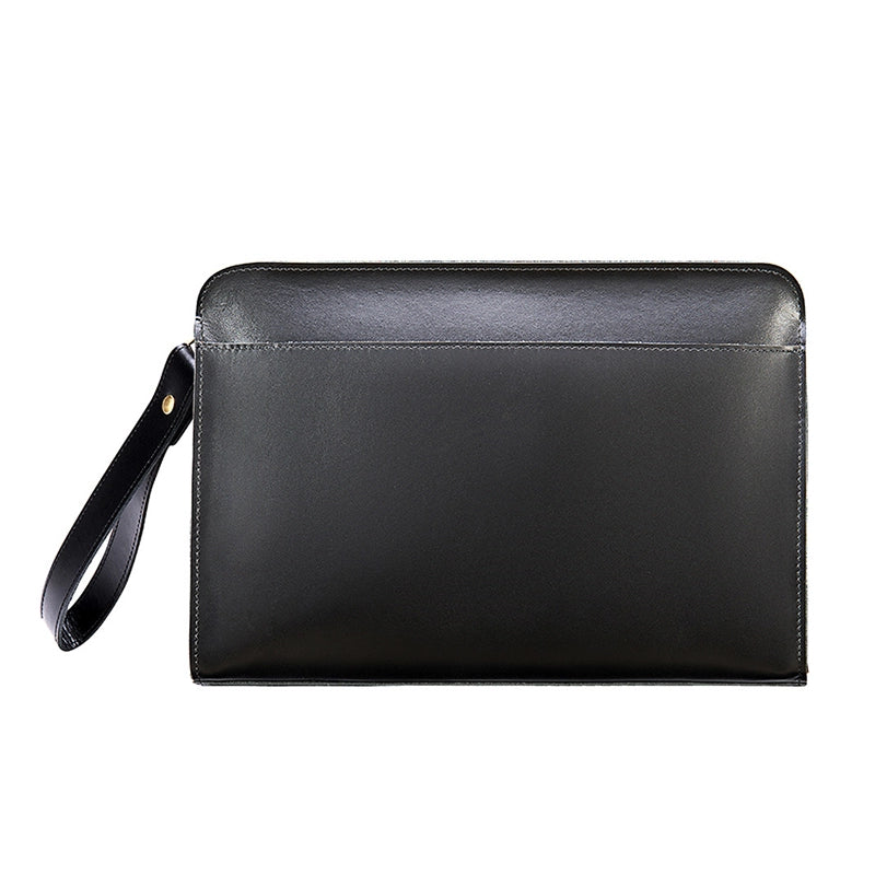 Retro Elite Leather Clutch