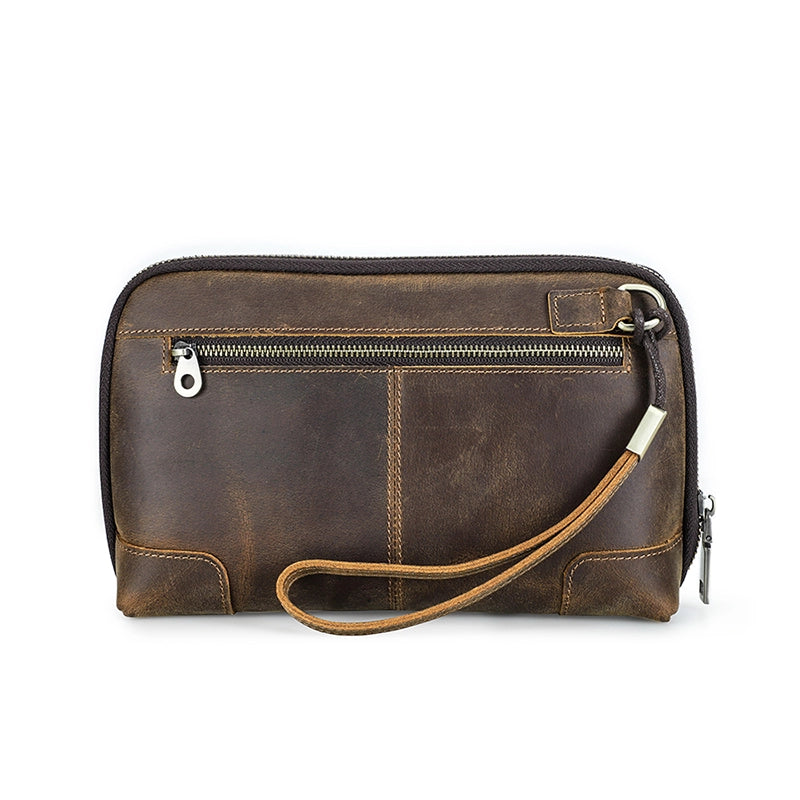 Leather Tech Organizer Pouch - Free Monogram