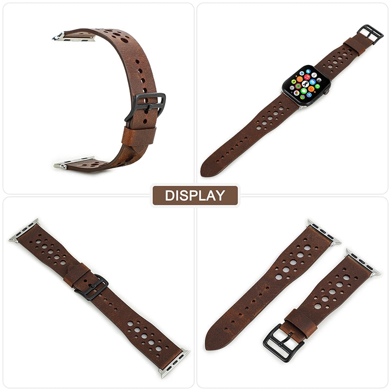 Perfora Leather Apple Watch Strap