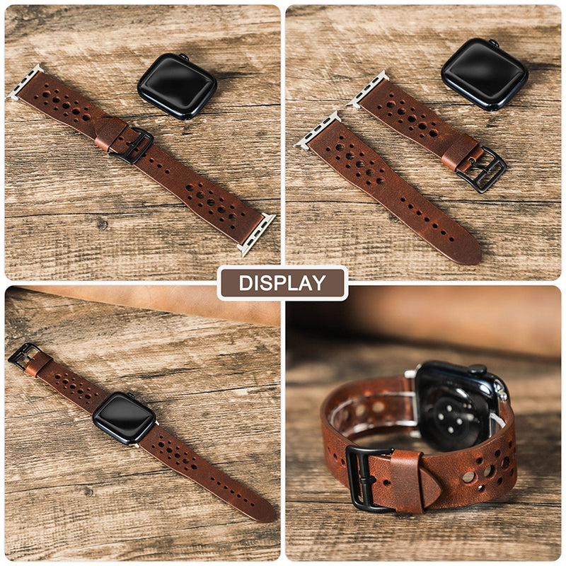 Perfora Leather Apple Watch Strap