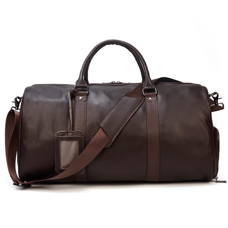 Leather Duffle Bag  Extra Large Luggage for Extended Travel