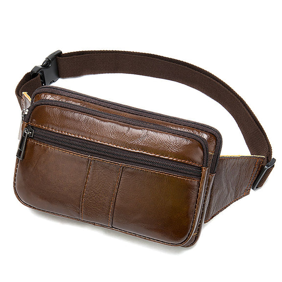 Leather Fanny Pack Belt Bag Bum Waist Bag for Men – Luke Case