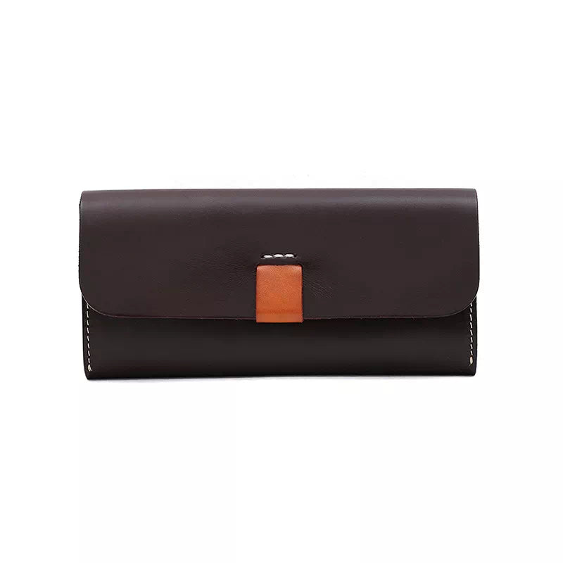 Women's Snap Leather Wallet