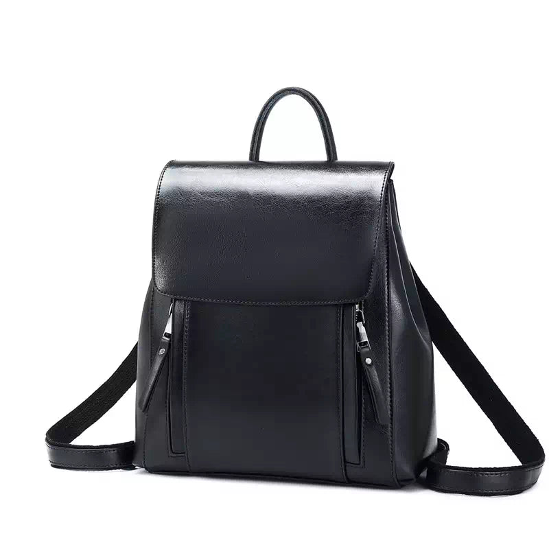 Stylish Small Ladies Genuine Leather Rucksack Backpack Purse for Women –  igemstonejewelry